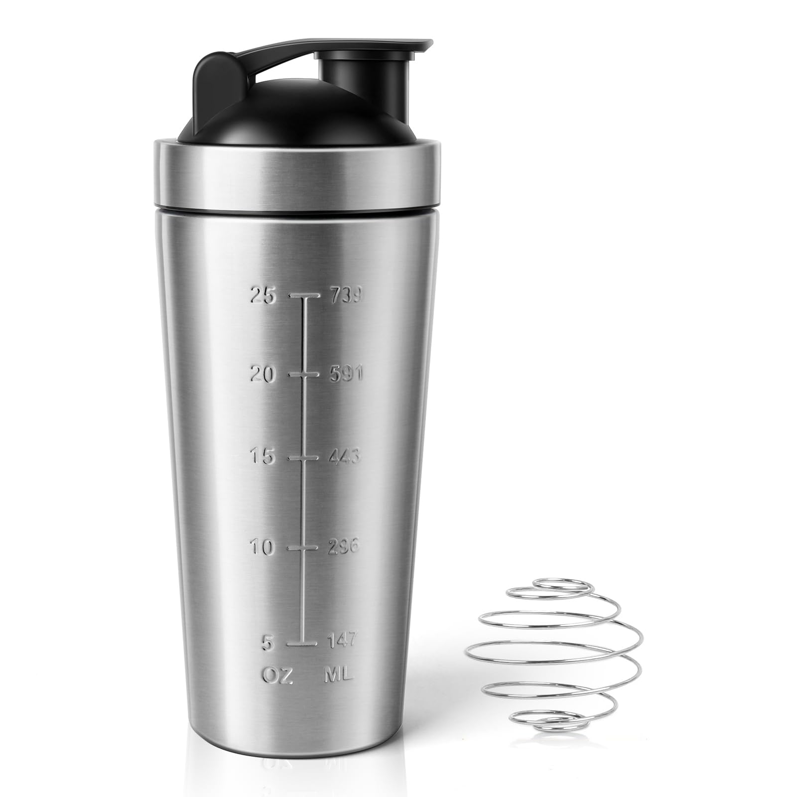 6er-Set Rührkugeln Aus 304 Edelstahl – 8g, 10g, 13g, Für Shaker, Proteinpulver, Smoothies & Milchshakes, Spülmaschinenfest