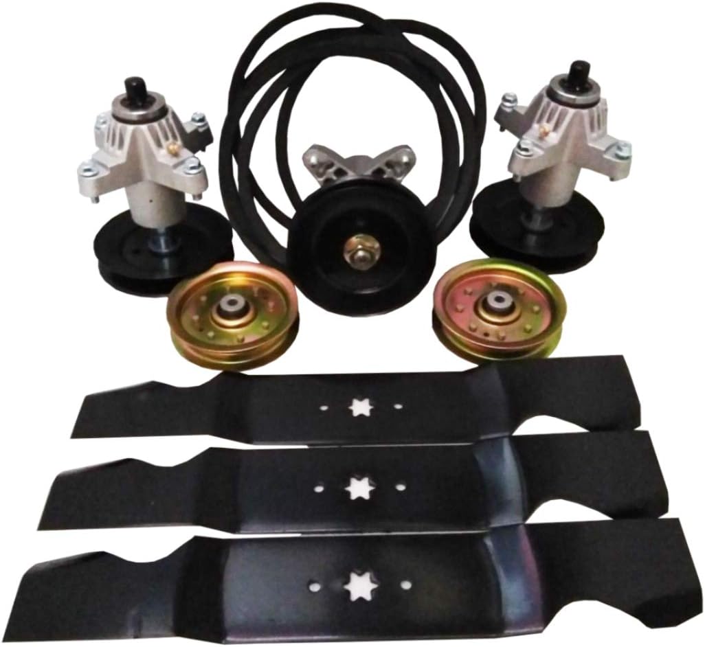 proven part Replacement Kit Blades Belt Spindle Pulleys 742-0677B, 942-0677 754-0642