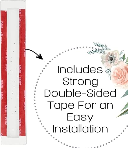 Miniatura 4 de A&S Mezuzot A&S Diseño Moderno de Estuche de Mezuzá de Piedra, Cubierta de Mezuza para Protección del Pergamino, Fácil de Despegar y Pegar, Regalo