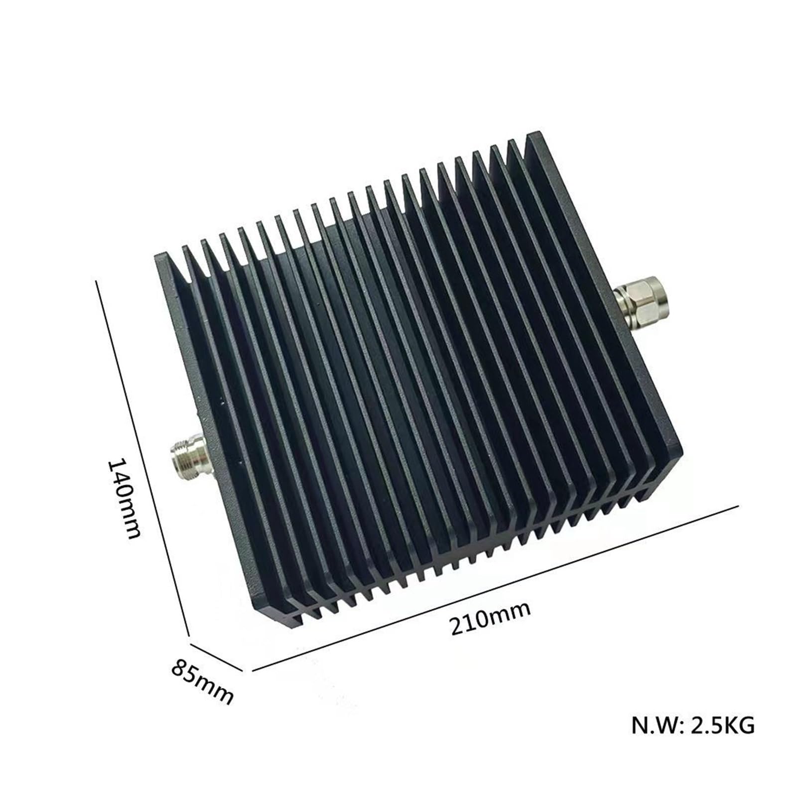 Attenuatore 150W Attenuatore ad Alta Potenza di Tipo N 1-60db 3GHZ 4GHZ(50db 3GHZ)