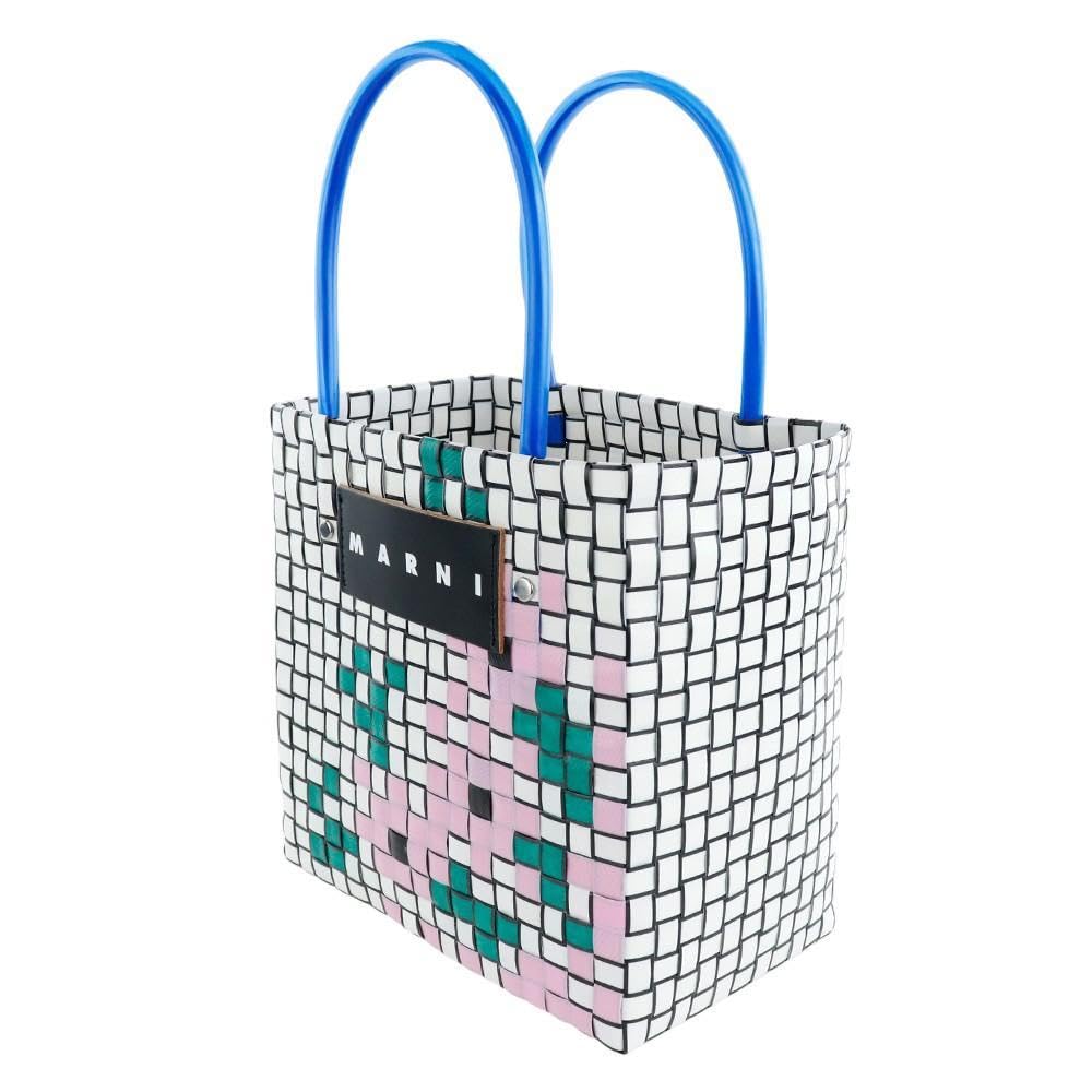Amazon.co.jp: マルニ フラワーバスケット ナチュラルホワイト