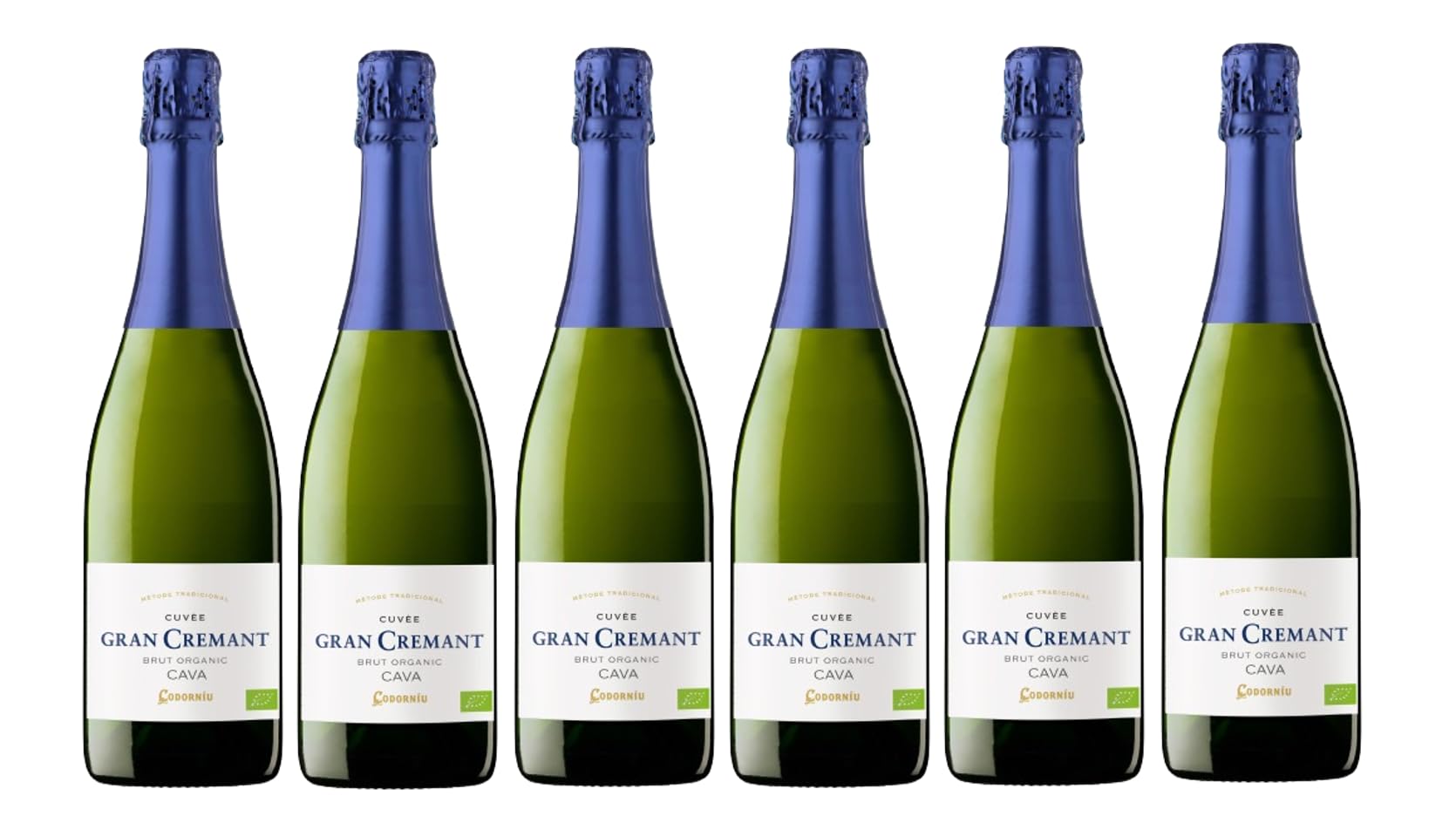 Codorníu Gran Cremant - Cava Brut - Caja 6 botellas 75cl