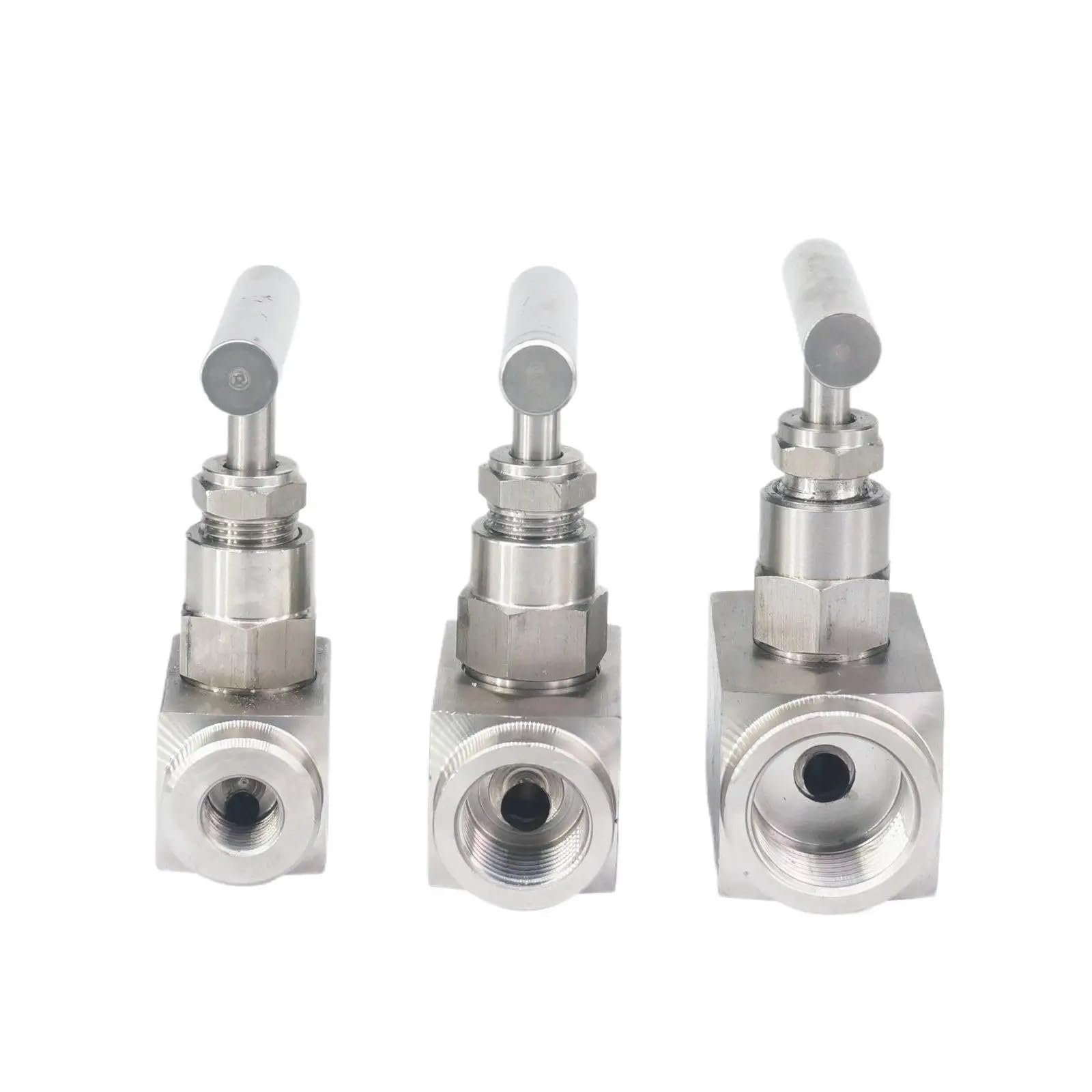 320 Bar 1/8" 1/4" 3/8" 1/2" 3/4" 1" Female 304 Stainless Steel Flow Control Shut Off Valve Fuel Oil Gas Steam(1/8")