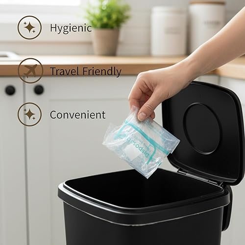 Miniatura 4 de MOTHER-K Forro desechable para biberón, esenciales de viaje para bebés, sin BPA y anticólicos (8 onzas, 100 unidades)