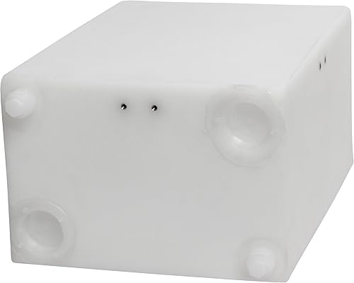 Tanque de agua dulce para autocaravana de 5 galones para agua potable y potable, para campistas, remolques y caravanas, WT-5687, 16 pulgadas x 11.75