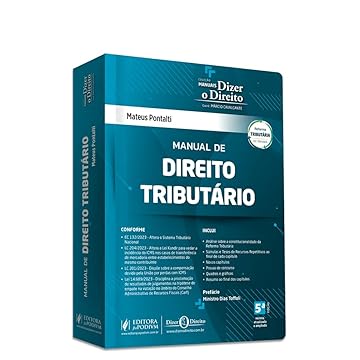 Capa do livro Manual de Direito Tributário