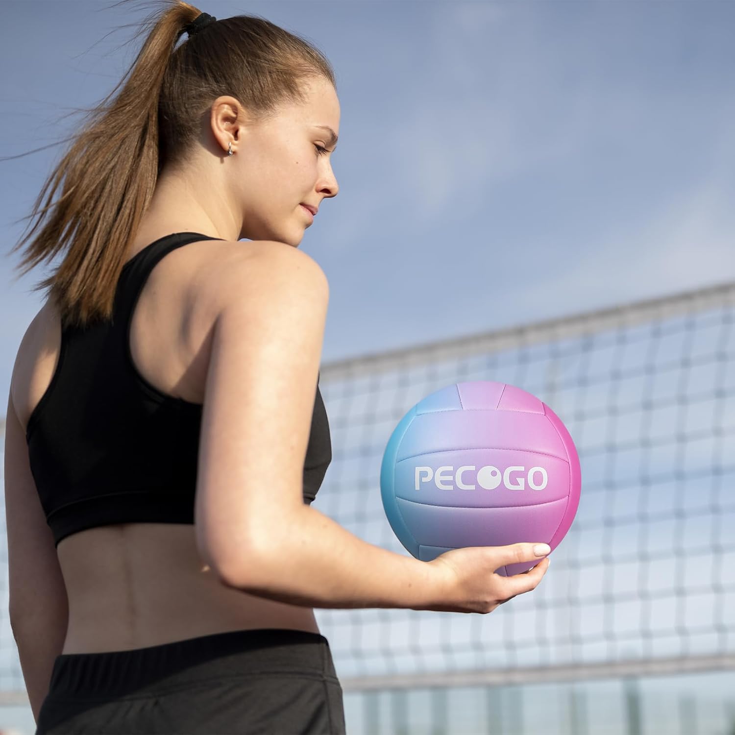 Size 5 Volleyball - Durable PU Leather, Indoor/Outdoor. Soft Control, Great Airtightness for Training/Games. Ideal for All Ages - Image 8