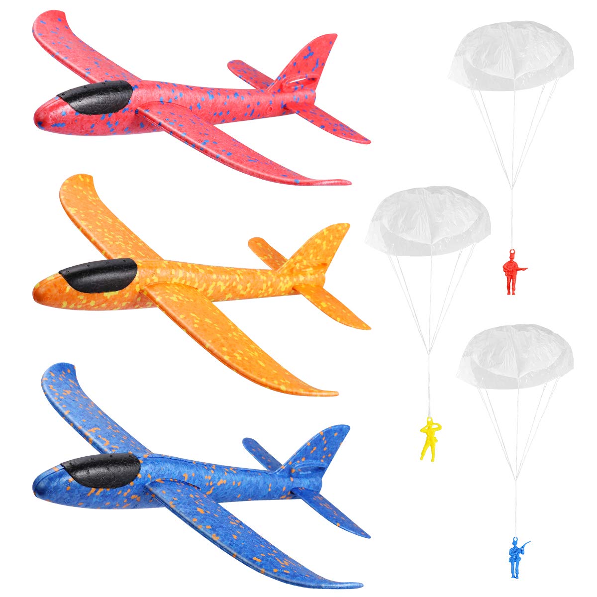 Toyvian 3PC Volant Planeur Avion Mousse Jouet Cadeau pour Enfant avion Gliding 3061638091171