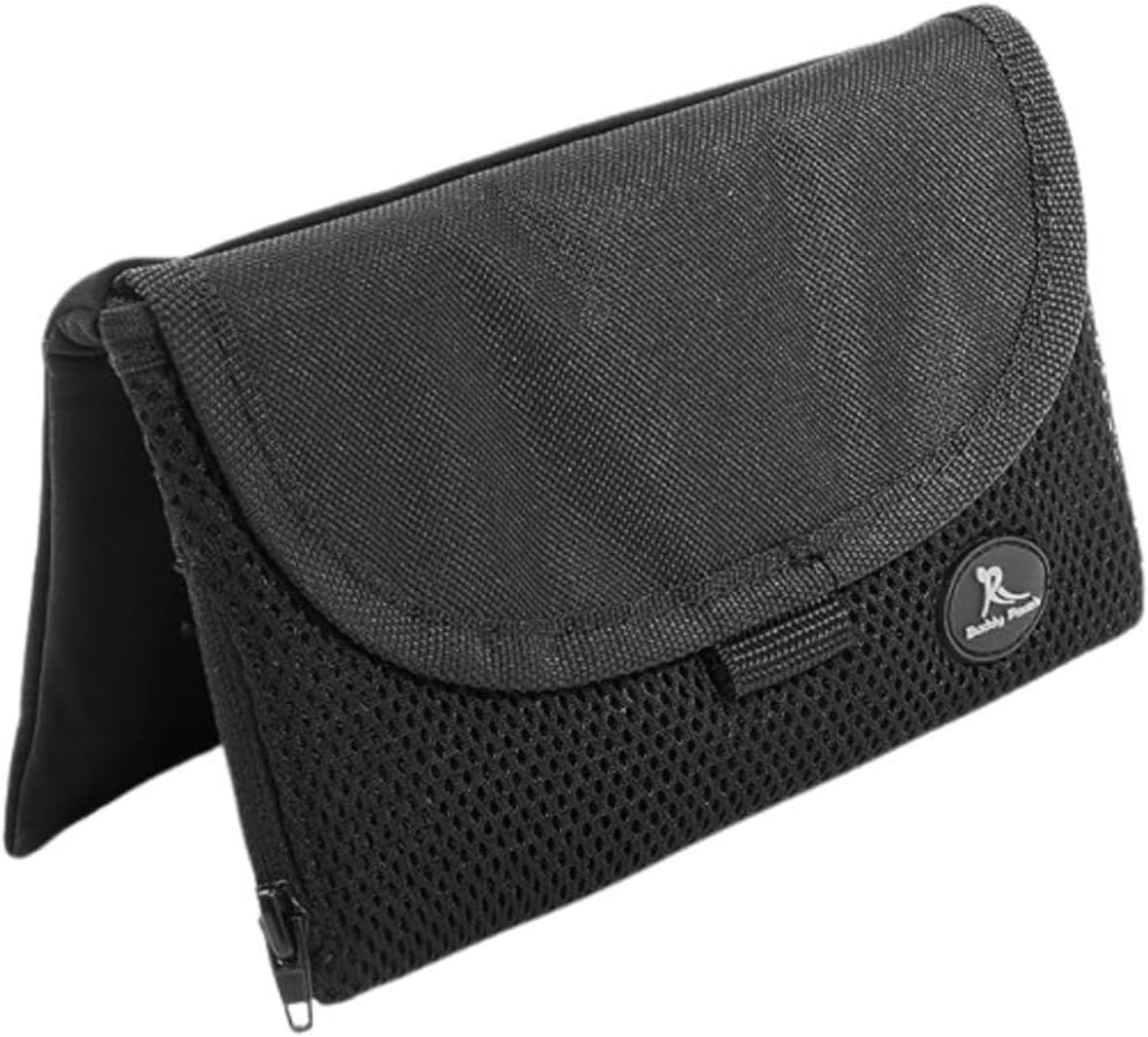 Running Buddy Fanny Pack for Women & Men - XL Black Waist Bag for Running & Travel - Water-Resistant Sweat-Proof Phone & Money Belt Pocket - No Bounce Chafe-Free Running Gear
