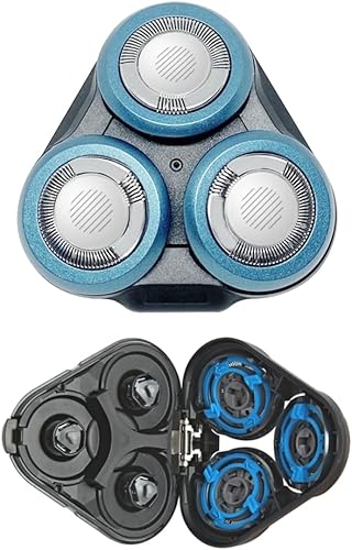 Miniatura 4 de Conjunto de cabezal completo de repuesto para Philips Norelco afeitadora eléctrica inalámbrica en seco húmedo SH50 5000 6000 S6011 S6015 S6840 S6550