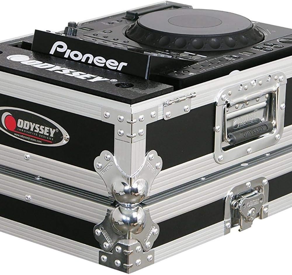 Odyssey FZCDJ Flight Zone Ata Case for Single Large Format CD Player