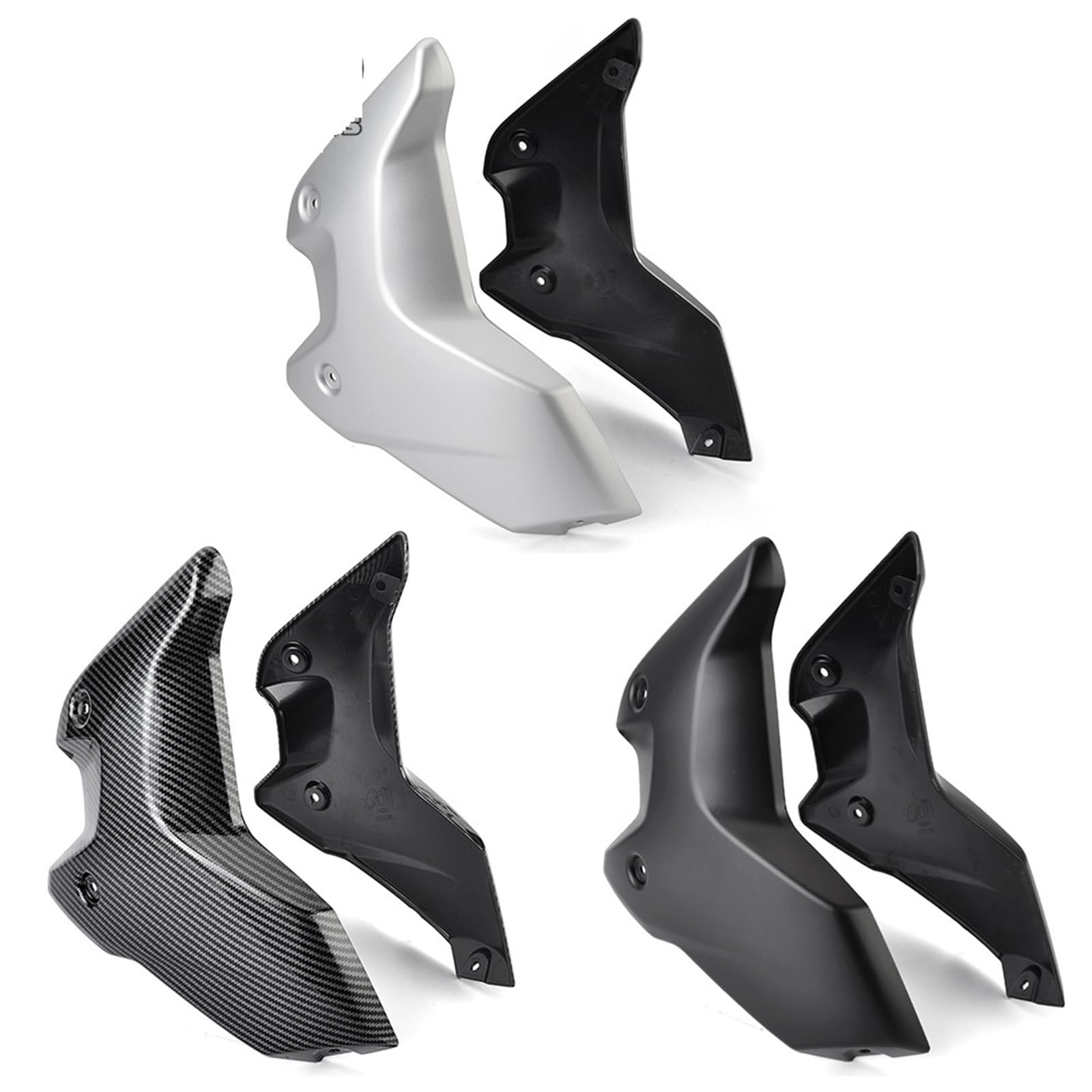 Pasuje do BMW R1250GS R 1250GS R1250 GS 2017-2023 Przednia osłona chłodnicy Rama boczna Osłona owiewki Motocykl Osłona ochronna chłodnicy(Carbon Fiber Look)