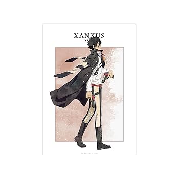 家庭教師ヒットマンREBORN! XANXUS スクアーロ　クリアポスター Amazon.co.jp: 家庭教師ヒットマンREBORN! 描き下ろし XANXUS[10