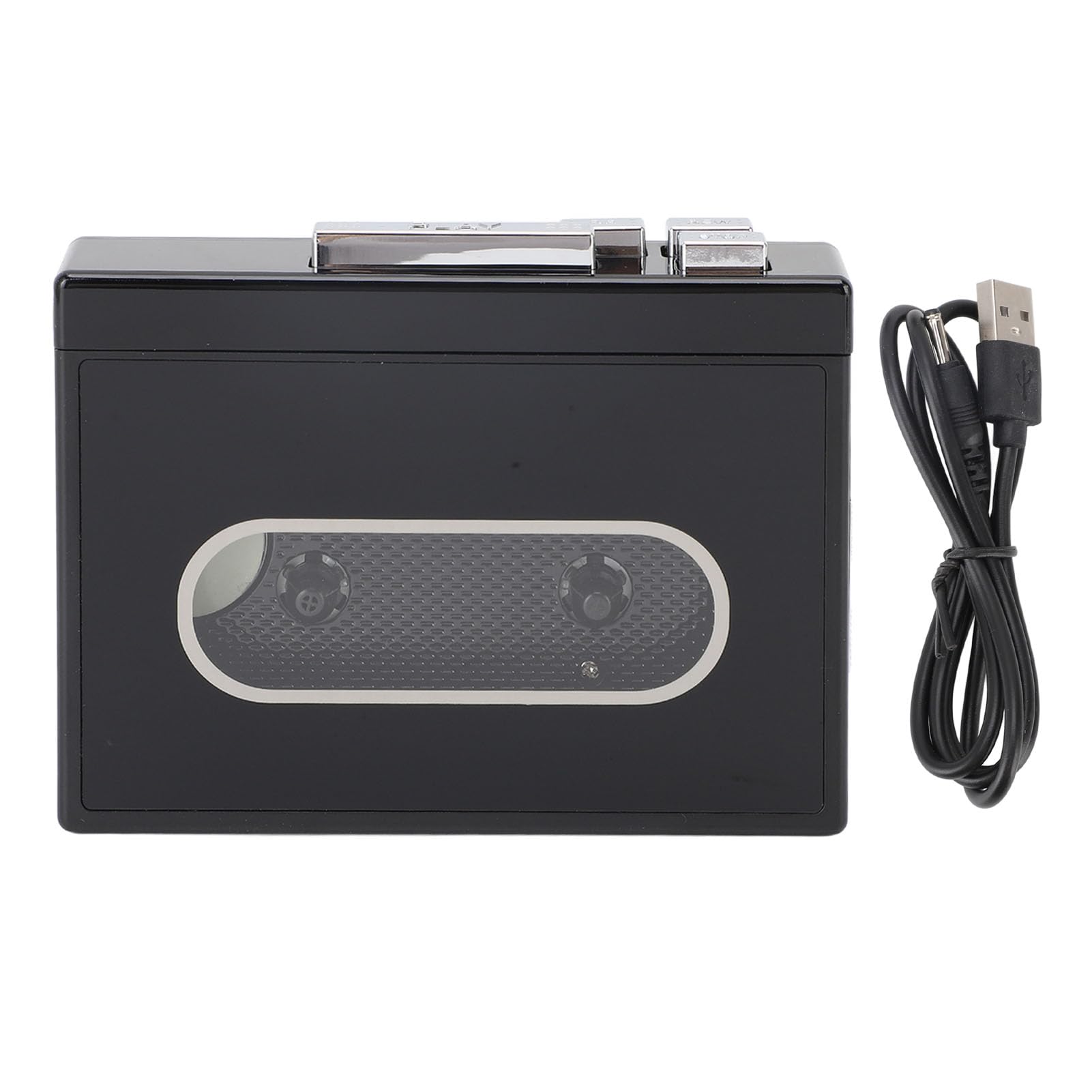Lettore di Cassette Portatile con Jack per Auricolari da 3,5 Mm e connettività comodità Versatile, Ideale Viaggiatori e Appassionati di Musica