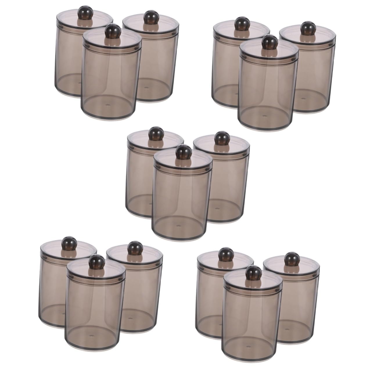 Ciieeo 15 Stk für storage boxes aufbwahrungs-box Wattepads Aufbewahrung schmuckkasten Badezimmerorganisatoren und -aufbewahrung Wattestäbchenhalter