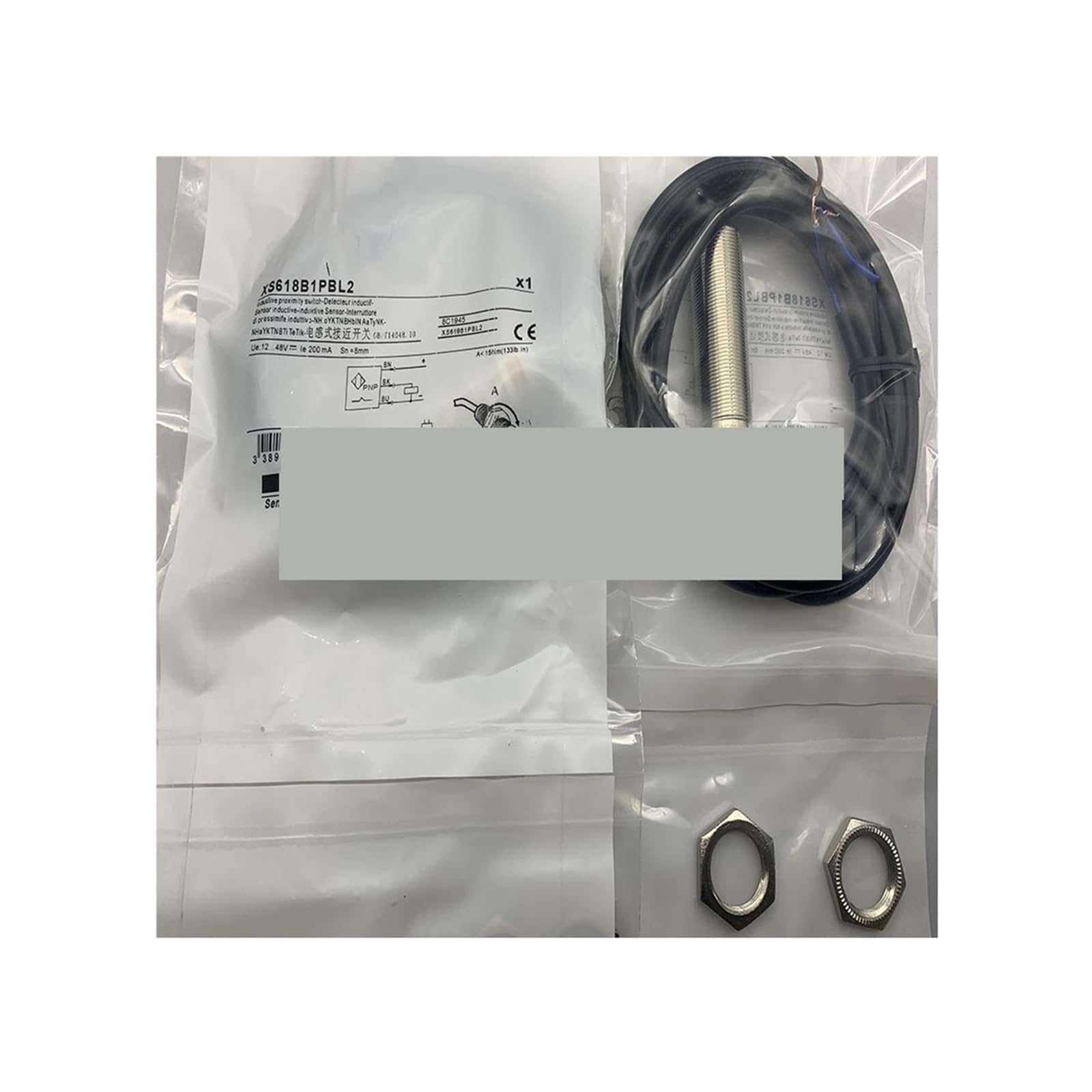 XS618B1PBL20 capteur de proximité inductif format cylindrique M18