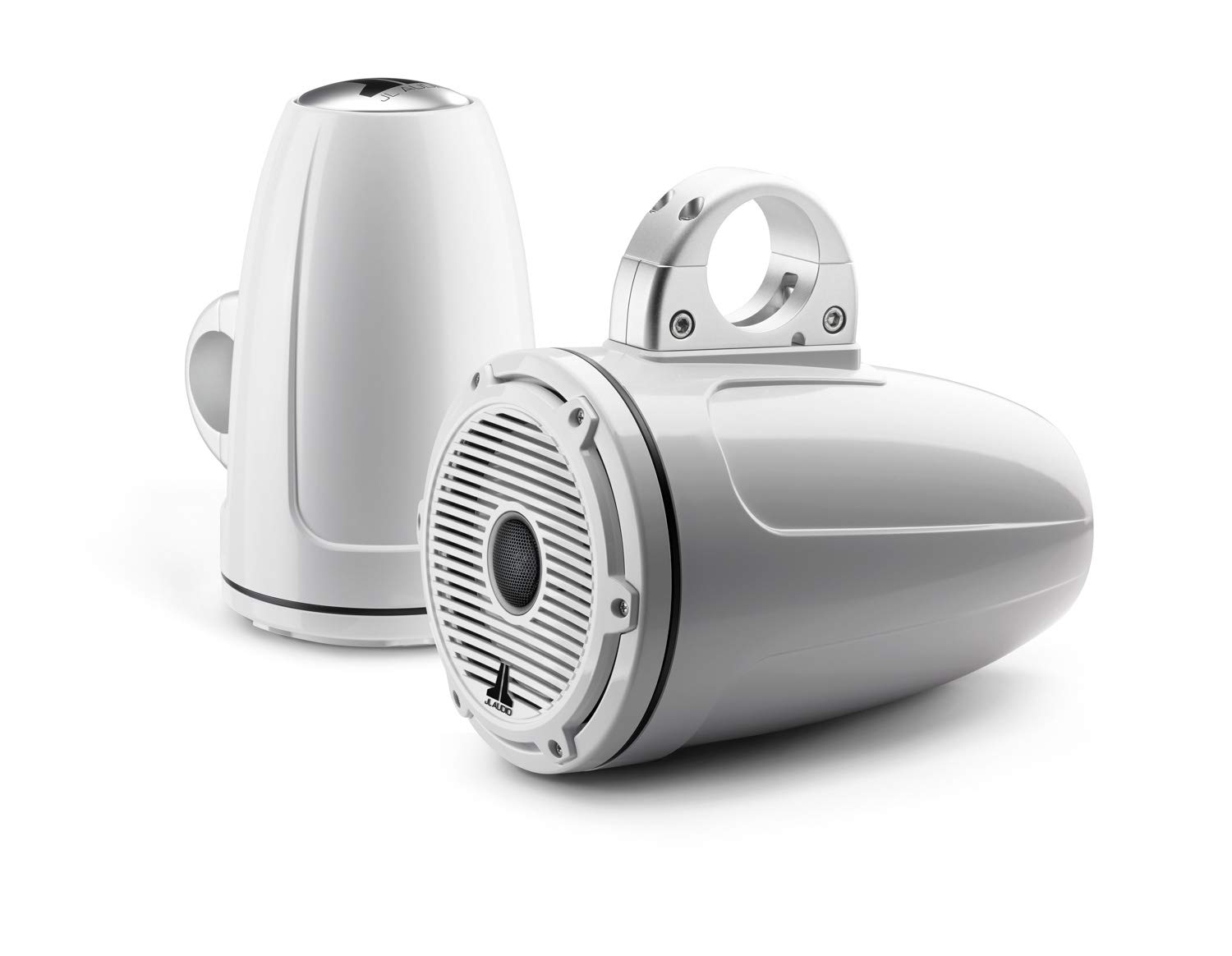 M6 7.7in Tower Speakers with White Classic Grille & Black Tweeter