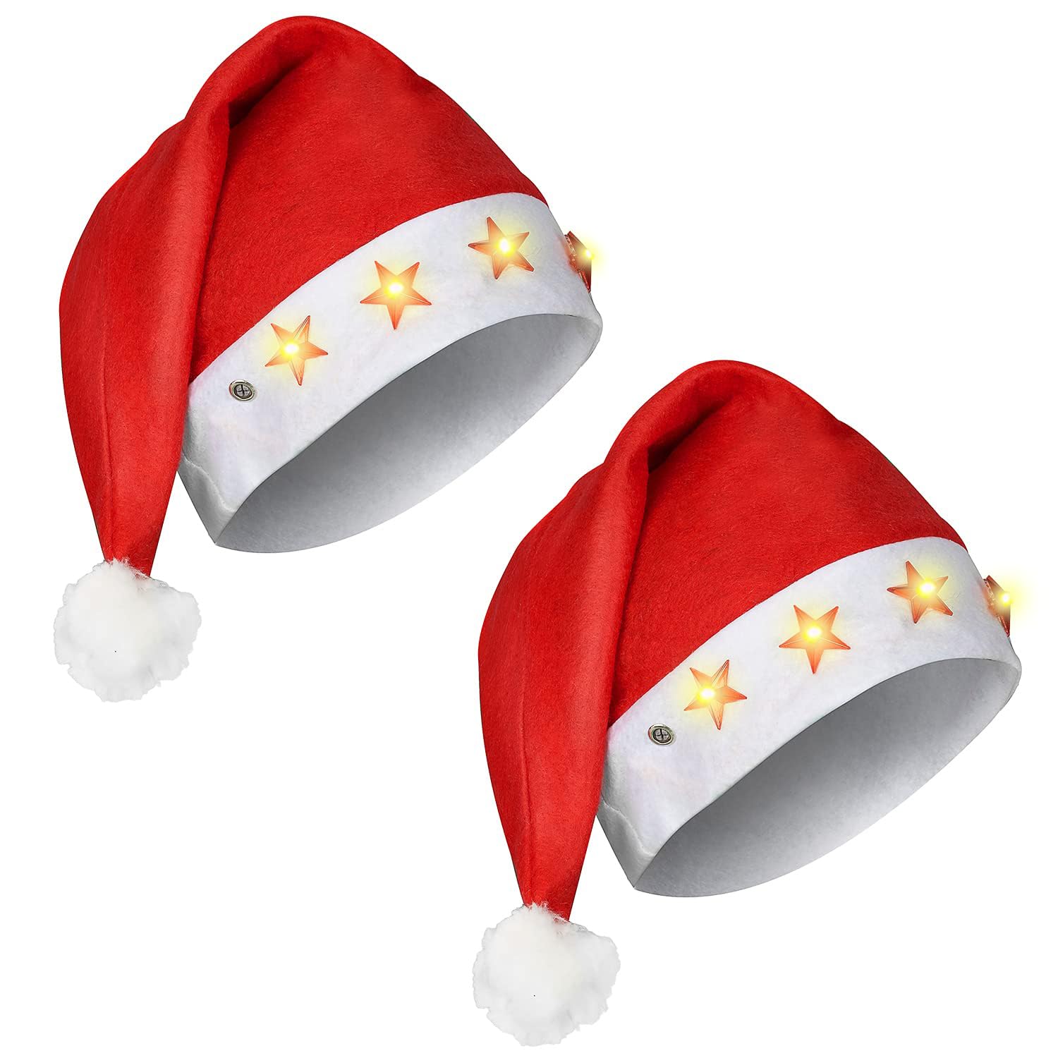 See full amazon price history chart for Party Propz Santa Claus Caps for Kids With Lights - 2Pcs Christmas Accessories for Kids | Christmas Decorations Items | Christmas Gifts for Kids | Christmas Caps | Santa Claus Caps for Adults Party Propz Santa Claus Caps for Kids With Lights - 2Pcs Christmas Accessories for Kids | Christmas Decorations Items | Christmas Gifts for Kids | Christmas Caps | Santa Claus Caps for Adults (B0BMLD5VSC) Amazon Price History, Amazon Price Tracker
