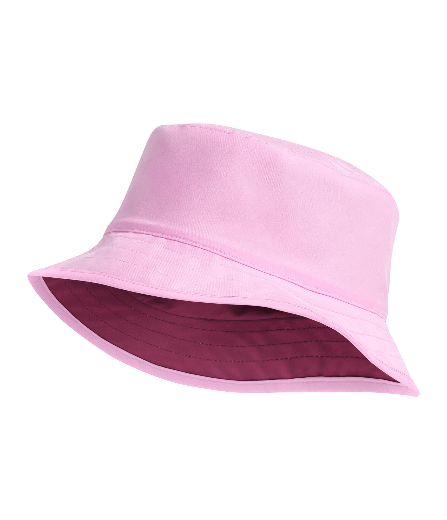 The North Face Kids Class V Reversible Bucket Hat, Cyber Pink TNF Topo PHA, M