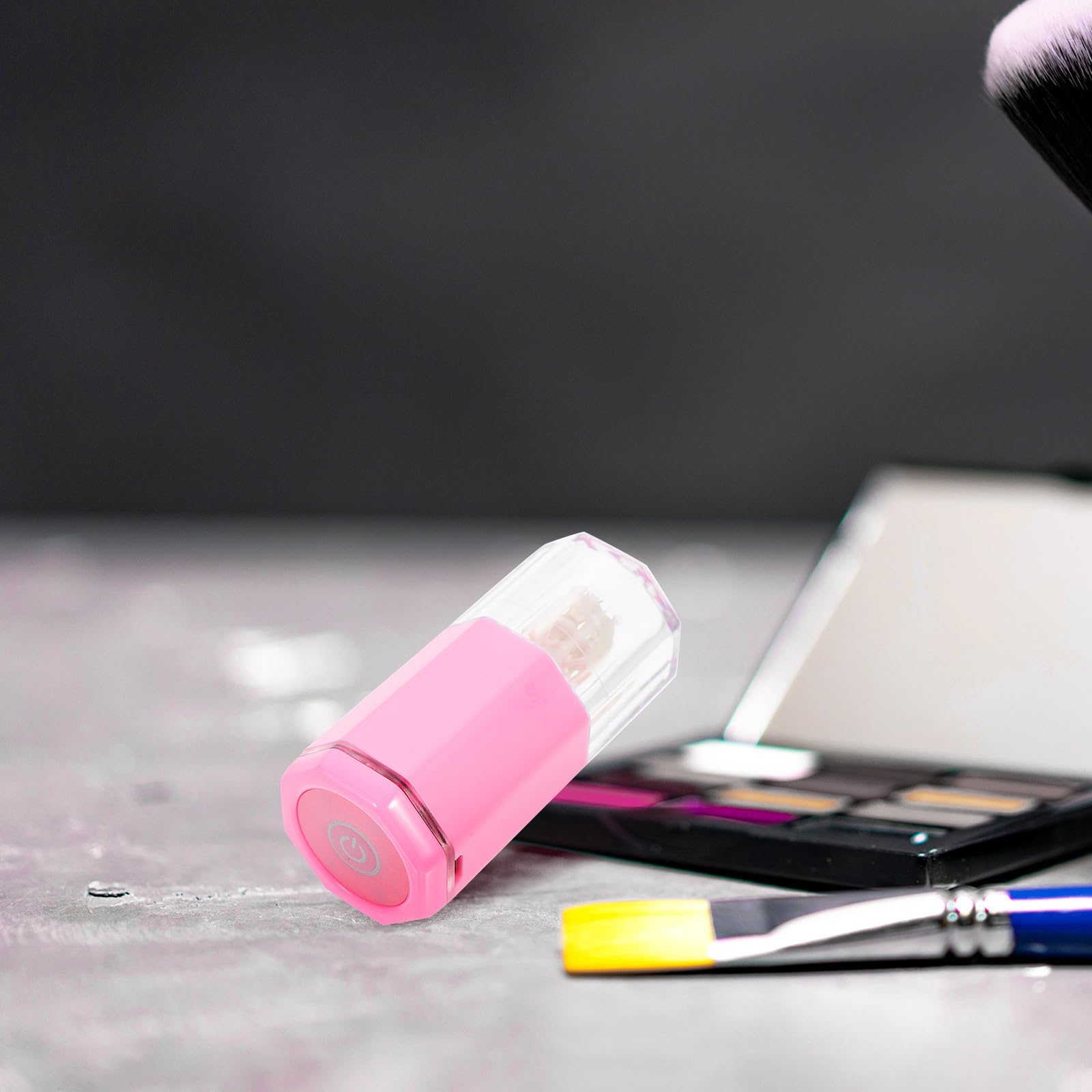 VALICLUD Pulitore Elettrico Portatile per Lenti Pulizia Rotante Automatica in Abs, Accessorio Usb, per Uso a Casa e Ufficio
