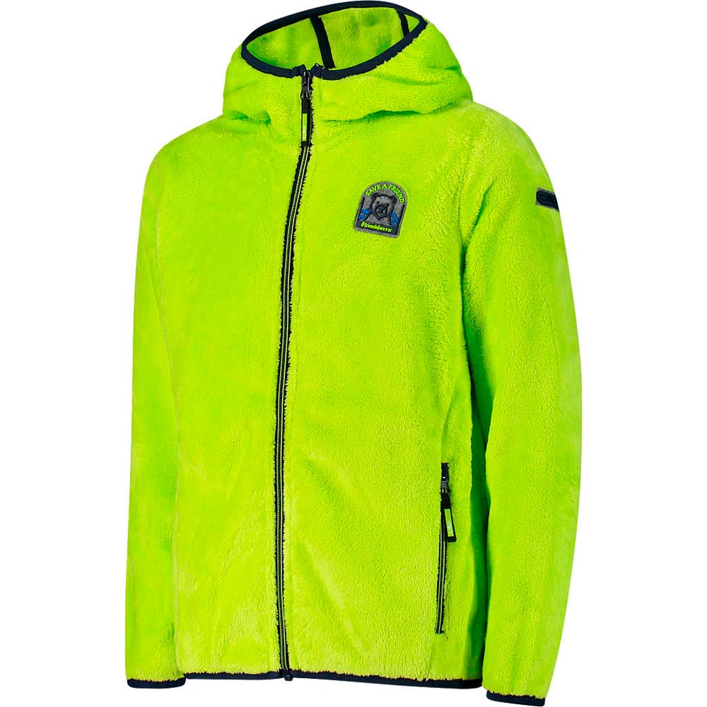 CMP Giacca Da Bambino In Pile Highloft Con Cappuccio Fisso Giacca da bambino in pile Highloft con cappuccio fisso Unisex - Bambini e ragazzi