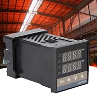 Vista 4 de REX-C100FK02-M* AN PID controlador de temperatura digital Salida de relé termopar tipo K, termostato