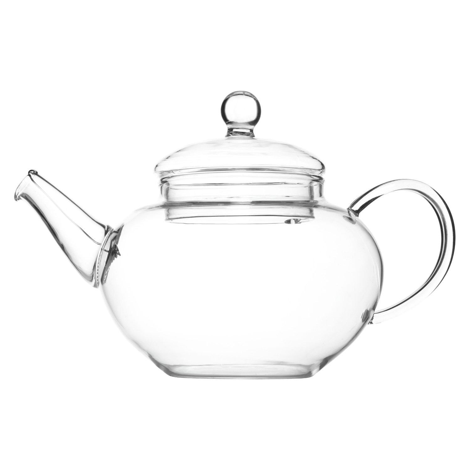 Glass Teapot & Wire Coil Filter - Devonshire - 900ml (for 3 Cups) - Chiswick Tea Co …