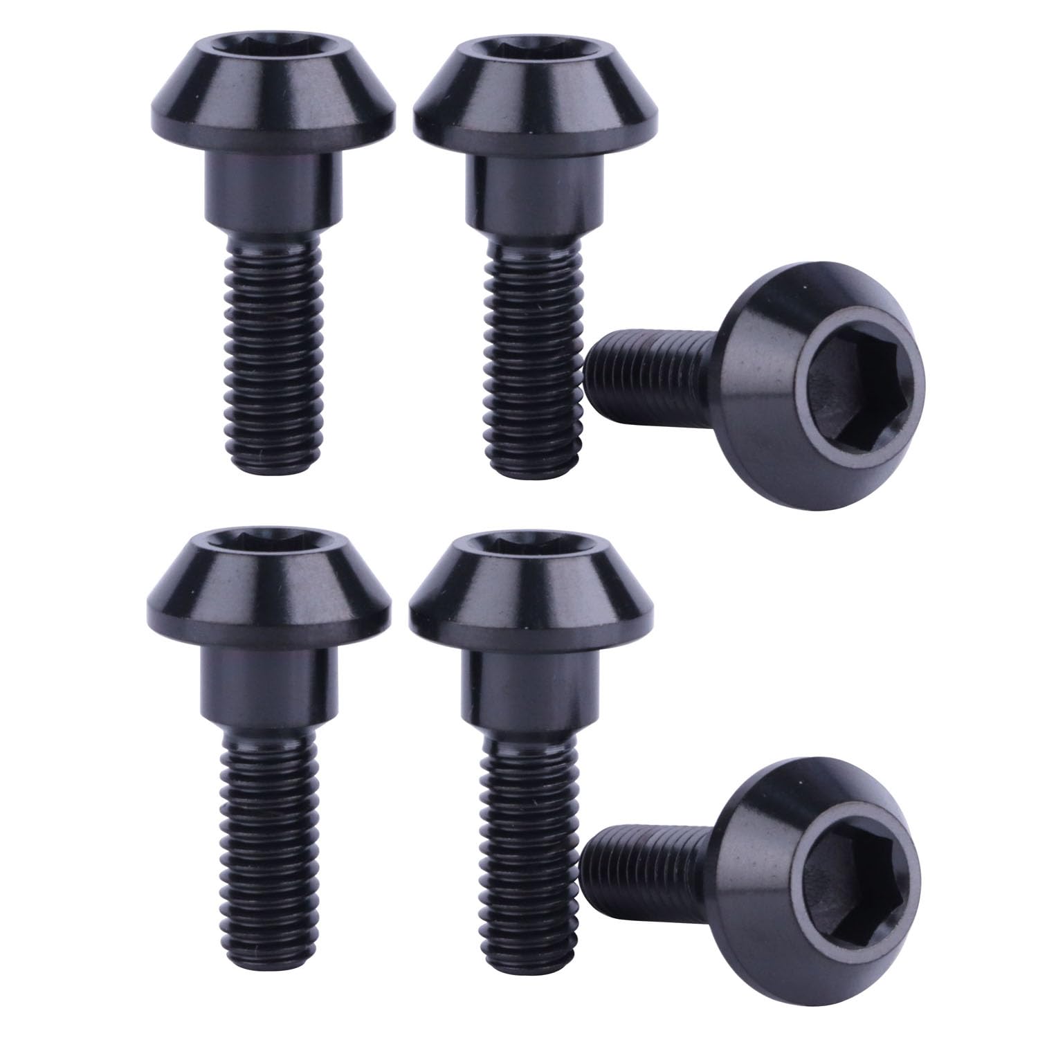 Amazon.com: UHDFBDHF 6Pcs Titanium Screw Motorcycle Brake Disc