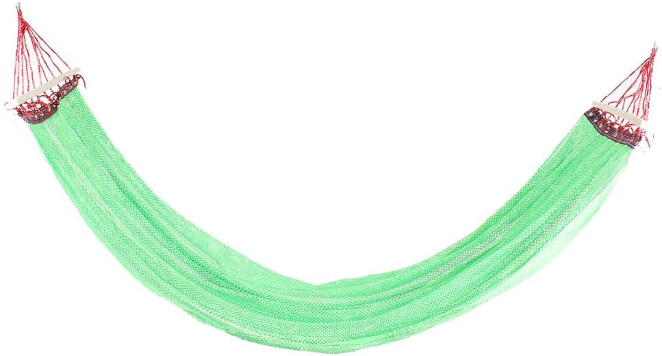 Nylon Mesh Outdoor Travel Hiking Spreader Swing Hanging Bed Suspended Hammock Green (id: 404 355 ba8 c86 b63