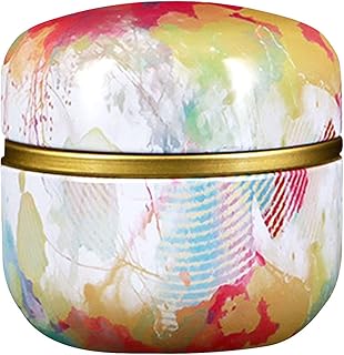 Topwon Body Powder Container with Powder Puff for Baby Women Talc Free Dusting Loose Powder Case Home Travel Powder Box (C...