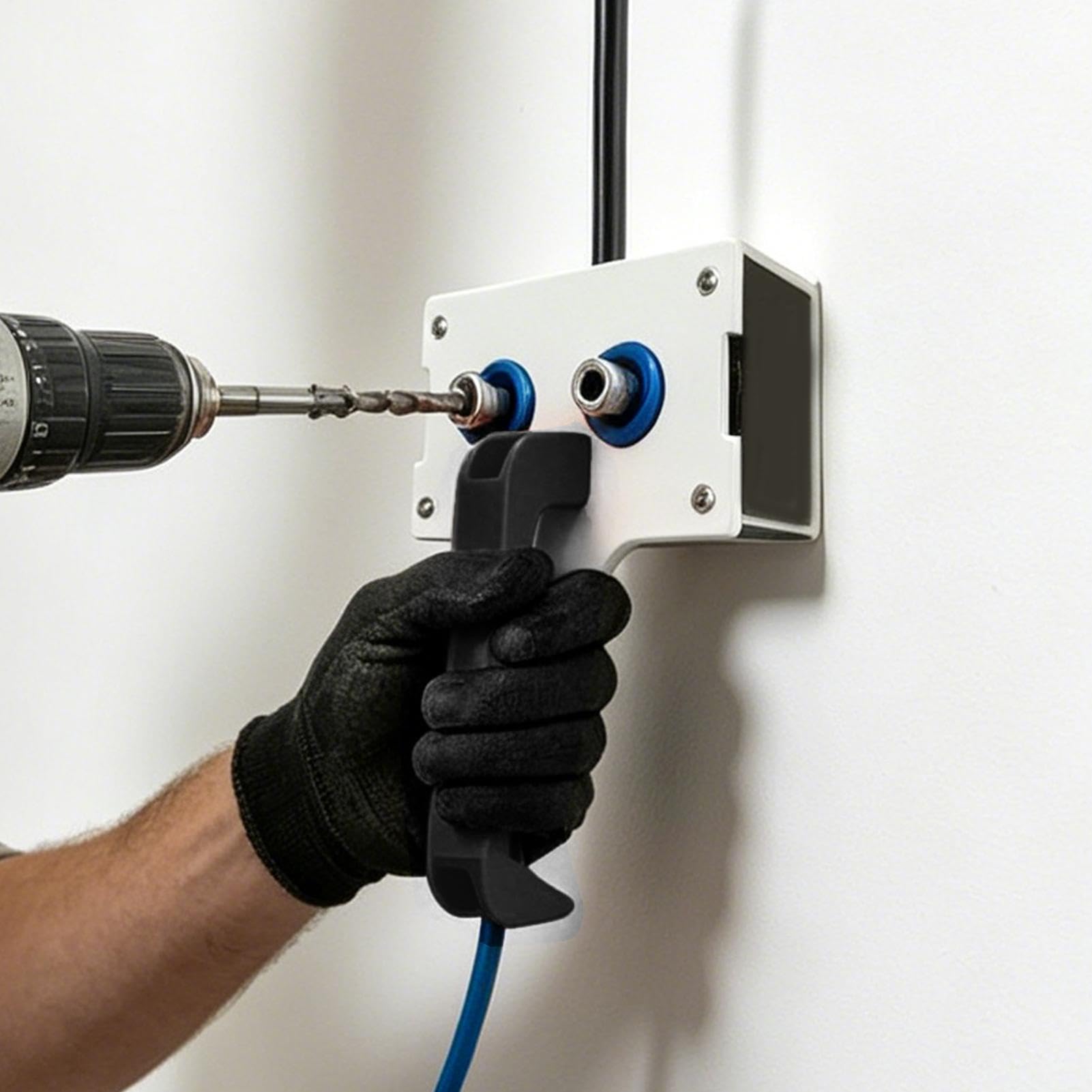 Herramienta Pasacables - Herramienta Guía Accionada Por Taladro Electricista | Pasacables Para Conductos Estrechos | Para Proyectos De Cableado Industrial E Hidroeléctrico Tuberías Metálicas