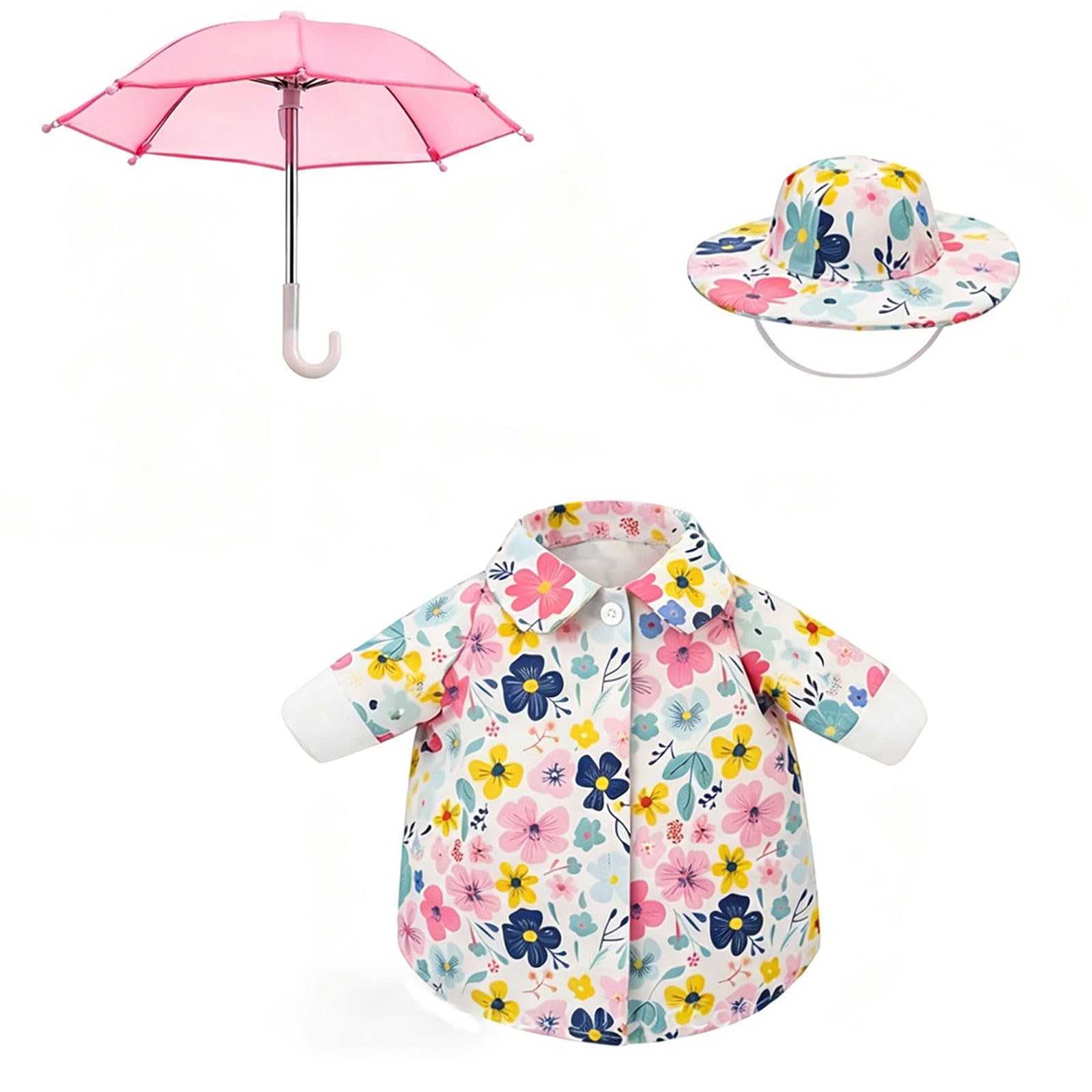 Xinsheinelry Porch Geese Costume Set Porch Geese Statue Raincoat Swimsuit for Halloween Independence Day Yard Garden Decoration Holiday Waterfowl Dress