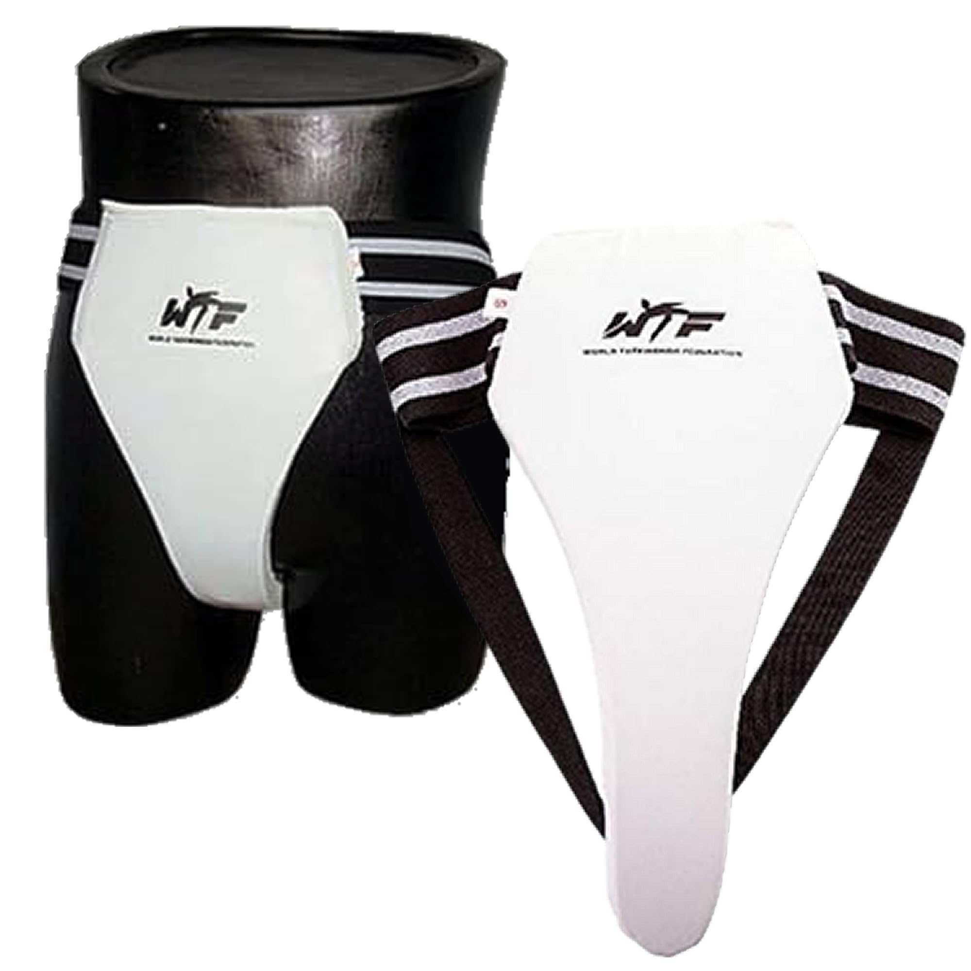 M.A.R International Wtf Approved Male Groin Guard Taekwondo Gear White Medium