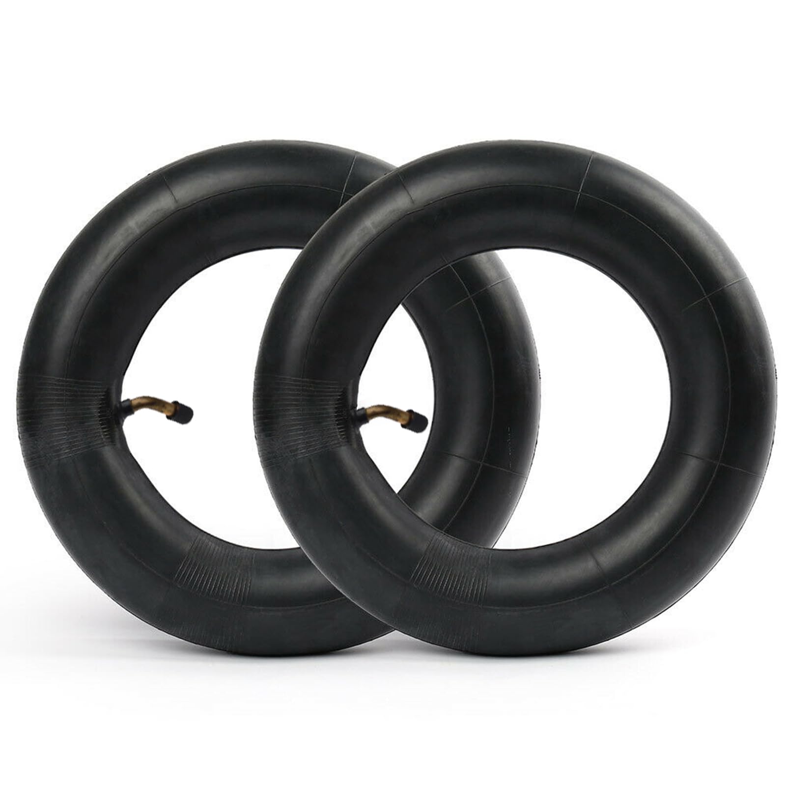YOMNEE2Pack 4.00/3.50-6" Replacement Inner Tube with TR87 Bent Valve Stem Fits Hand Trucks,Lawn Mowers,Yard Trailers and Wheelbarrows