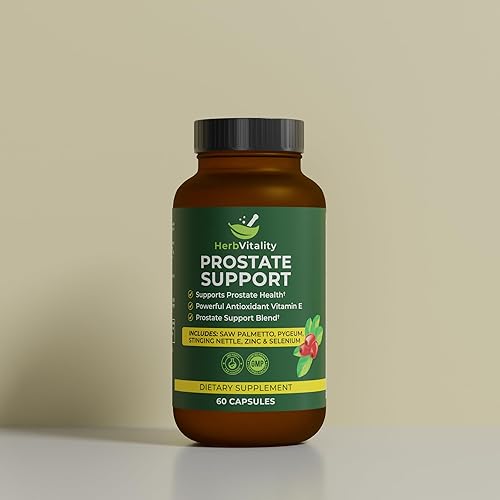 Miniatura 2 de Suplemento de apoyo para la próstata para hombres  Saw Palmetto, Beta-Sitosterol, Pygeum, ortiga, zinc y selenio  Apoya el flujo urinario, la salud