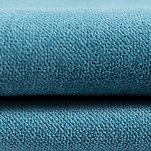 Mcalister Textiles Duck Egg Blue Matt Velvet Throw Pillow Cover Plain Decorative Scatter Cushion Cover Machine Washable 20" X 20" #TOP2