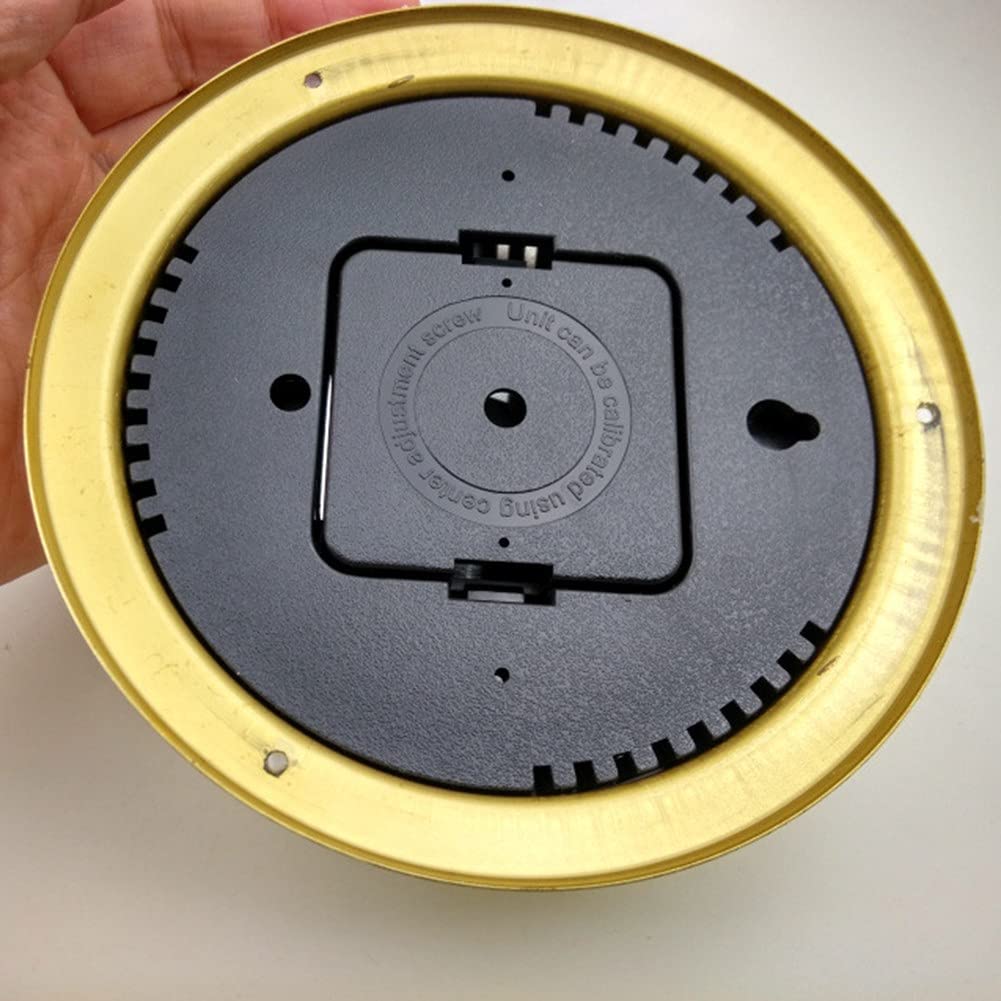 Set di 4 stazioni meteorologiche tradizionali con barometro, barometro, igrometro, orologio, barometro, termometro, igrometro, orologio, kit in ottone, accessorio per barca