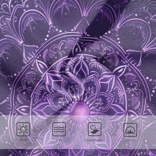 Purple Mandala Illustrated Toddler Girls Underwear 2t Cotton Panties for Girl Funny Undies Kids Briefs3