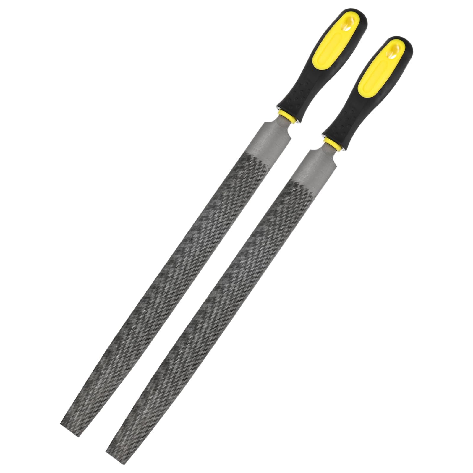M METERXITY 2-Pack Half-Round Metal File 12 Inch