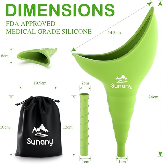 Pee Standing Up! Travel-Friendly Female Urination Device