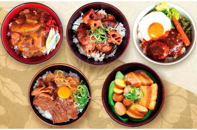 飛騨高山ファクトリー こだわり飛騨丼詰合せ DH-39R 飛騨牛の牛すじを煮込んだカレーや、こんがり焼いた鶏の照り焼きなど素材にこだ