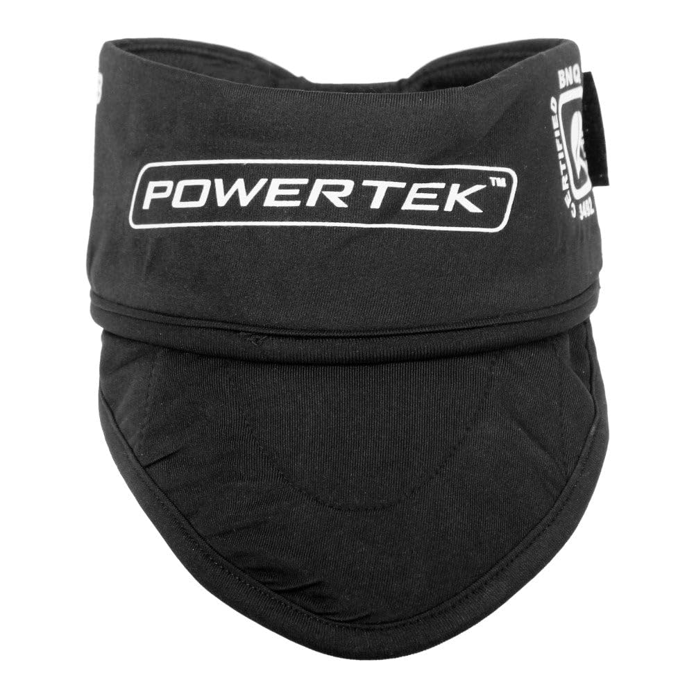PowerTek V5.0 TEK Ice Hockey Player Protective Neck Guard with Extension (Junior, 10