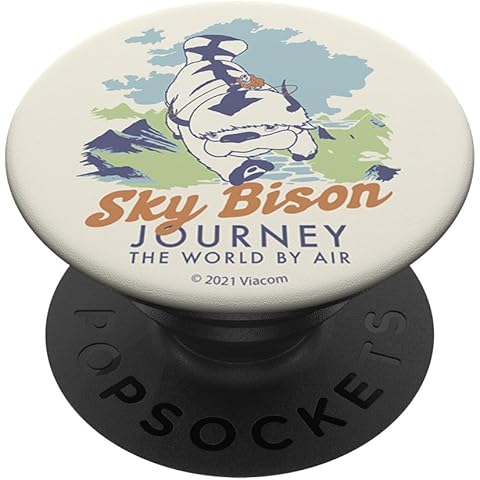 Avatar: The Last Airbender Sky Bison Journey The World PopSockets Adhesive PopGrip