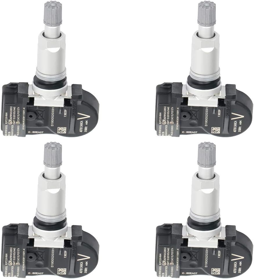 SCITOO Programmed Tire Pressure Monitoring System Sensor Tire Pressure Sensor Kit TPMS Replacement fits for Nissan 315MHz