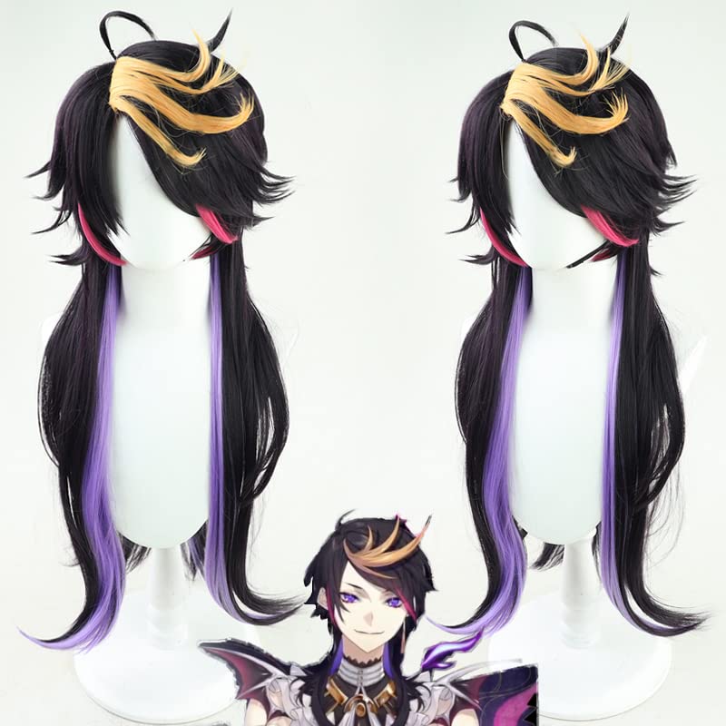 闇ノシュウウィッグ VTuber 闇ノシュウ コスプレウィッグ Shu Yamino バーチャル