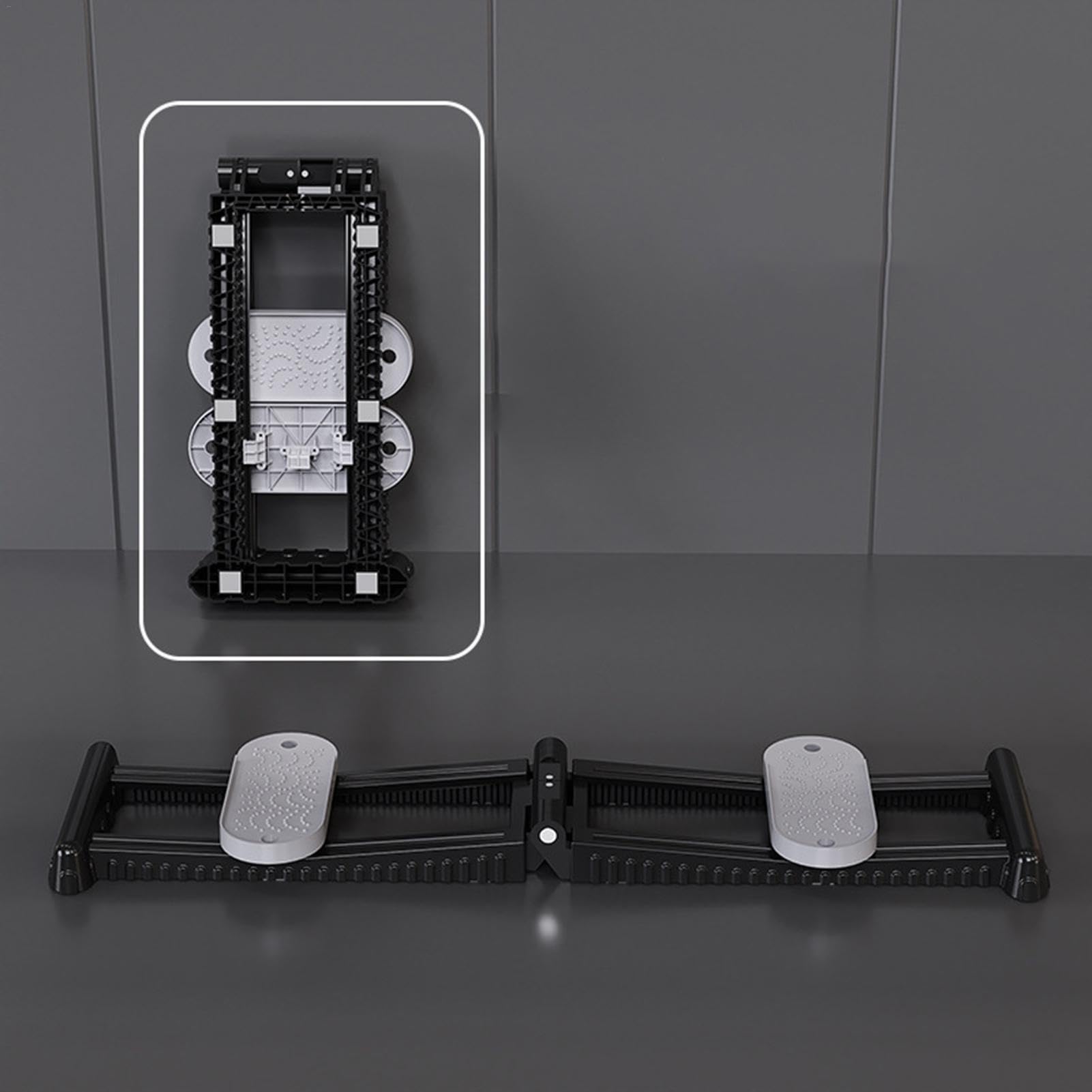 Equipo de ejercicio simulador: máquina muscular de suelo, máquina de ejercicio plegable | Entrenador muscular de piso pélvico plegable con fuerza de entrenamiento, ejercicio de piernas, entra