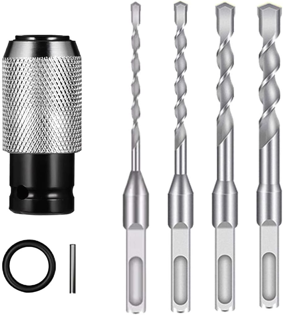 Suitable for the conversion head from electric drill to electric hammer adapter, and the conversion adapter from drill wrench to hammer