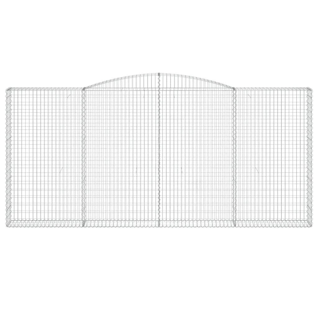 Gaviones - Juego de 2 cestas para gaviones (400 x 30 x 200 cm