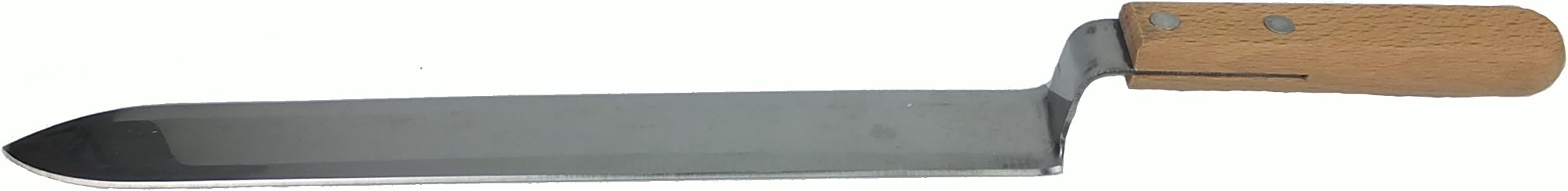 Apiformes, metal uncapping knife with double-sided cut, honey, bees, beekeepers, beekeeper's supplies