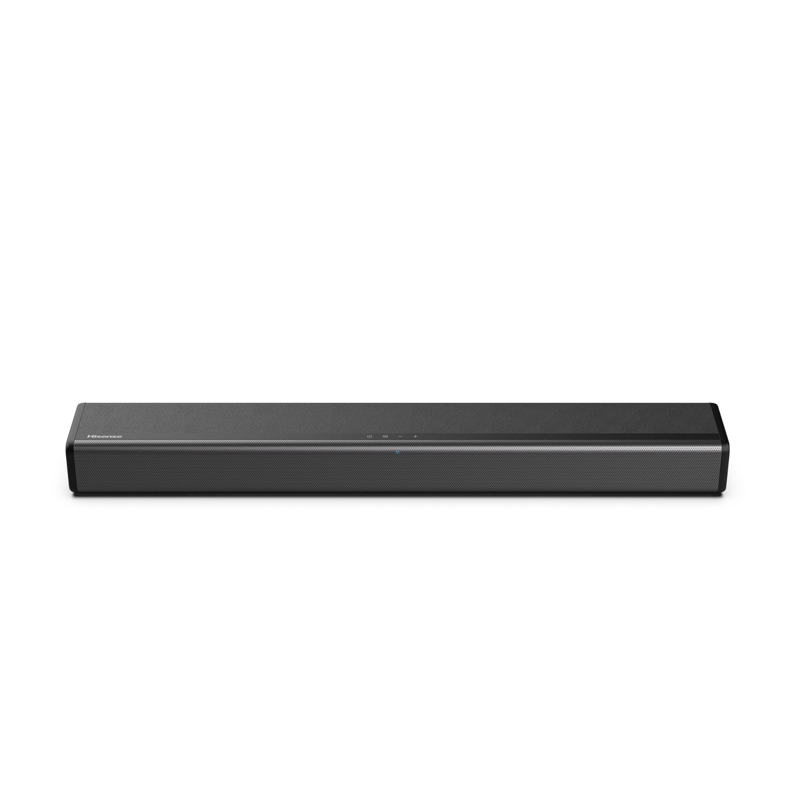 Hisense HS214 Barra de sonido de 2.1 canales, Con Subwoofer integrado, 108 W, Diseño Compacto todo en uno con Bluetooth, DolbyTV, HDMI ARC/Optical/AUX/ Audio, Roku USB, 3 modos EQ, Multicolo